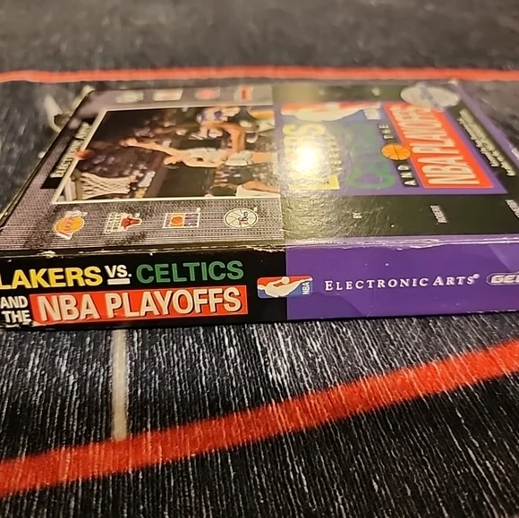 LAKERS VERSUS CELTICS AND NBA PLAYOFFS SEGA GENESIS GAME
